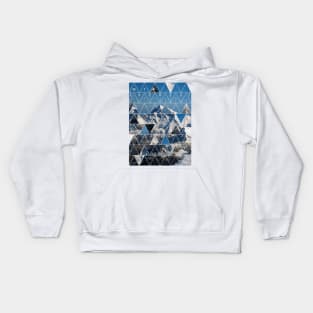 Mt Everest Elevation 29,029ft Kids Hoodie